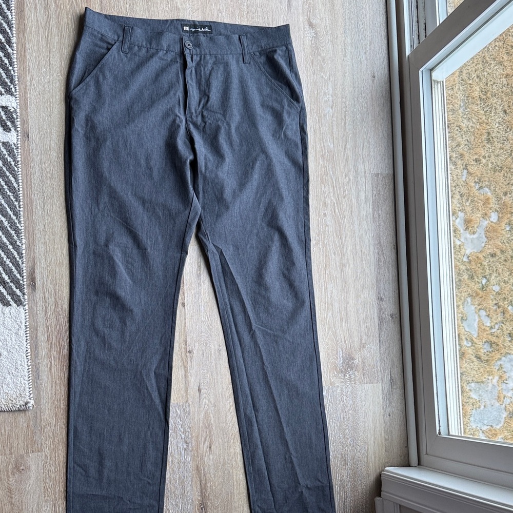 Travis Mathew Charcoal Chinos